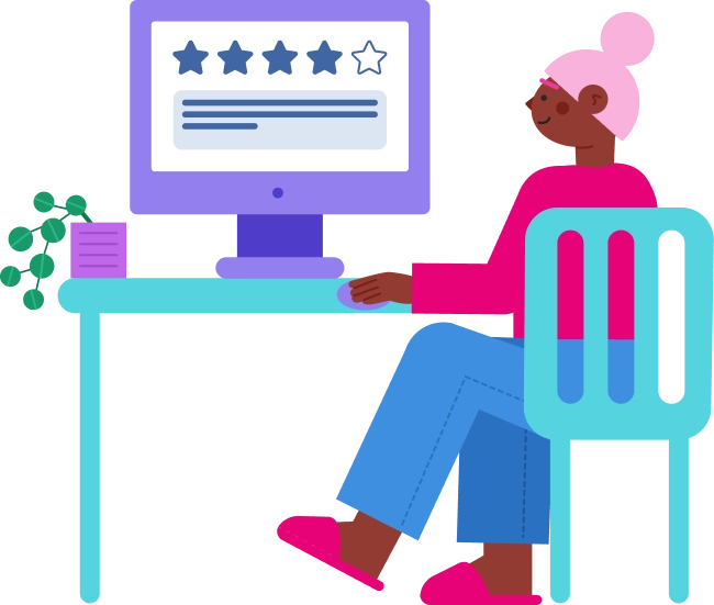graphic-womanAtDeskReferenceCheck